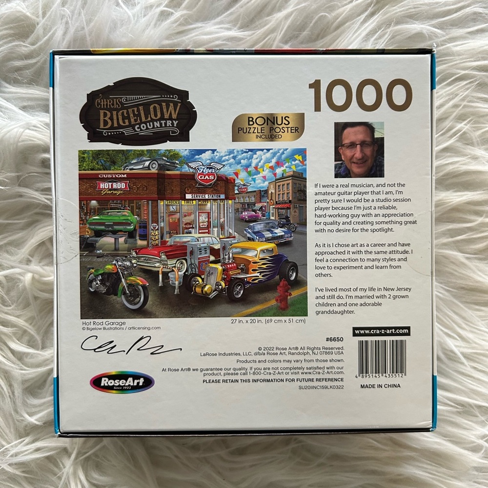 Hot Rod Garage Puzzle - Picture 2 of 2